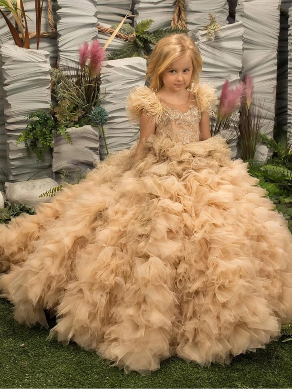 Luxury Princess Dress – Kingdom Boutique (Size 7)